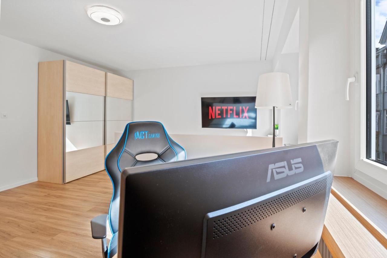 Pearlstay - City Center Twin Bed Workplace Washer Winterthur Kültér fotó